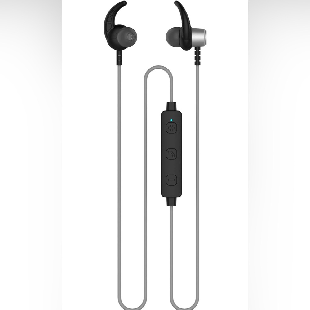 Ativa Wireless Magnetic Earbuds Gray Bluetooth Hands free - Picture 3 of 3